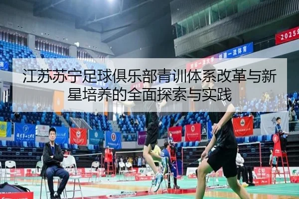 江苏苏宁足球俱乐部青训体系改革与新星培养的全面探索与实践